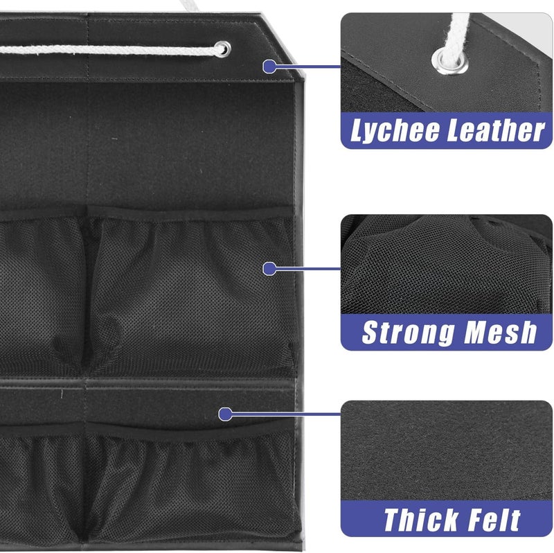 VISEMAN Ping Pong Storage Rack, Table Tennis Racket Holder Wall Mount Organizer for 4 Paddles and Balls - Image 3